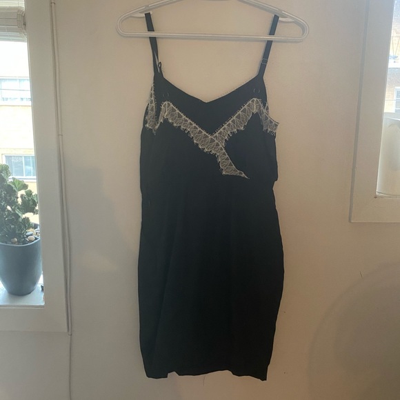 BCBG lace trim slip dress - Picture 1 of 4